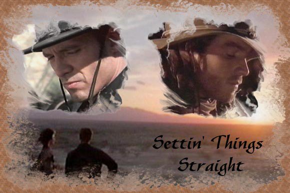 SETTIN' THINGS STRAIGHT