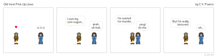 Old West Pick-Up Lines