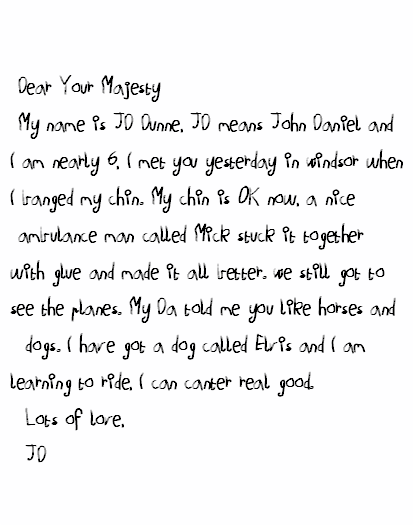 JD's Letter. Click on image for text version.
