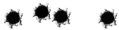 bullet holes