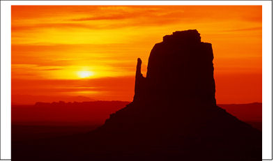 desert sunset